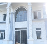CỬA SỔ UỐN VÒM MÀU TRẮNG NHÔM MAXPRO