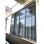 CỬA SỔ 4 CÁNH MỞ TRƯỢT NHÔM MAXPRO MÀU NÂU NHẬP KHẨU