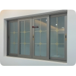 CỬA SỔ LÙA 2 CÁNH KÍNH RÈM NHÔM MAXPRO