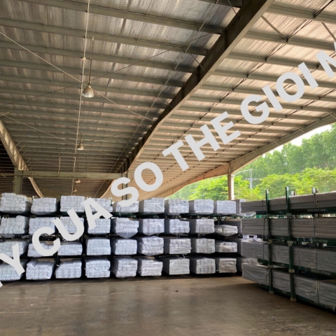 THAM QUAN NHÀ MÁY NHÔM MAXPRO CÙNG CÔNG TY CỬA SỔ THẾ GIỚI MỚI