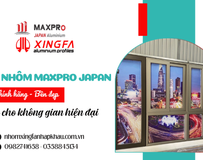 Lắp đặt cửa nhôm Maxpro Japan chính hãng, bền đẹp cho không gian sống hiện đại
