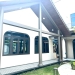 CỬA SỔ UỐN VÒM NGHỆ THUẬT MÀU NÂU HIỆN ĐẠI
