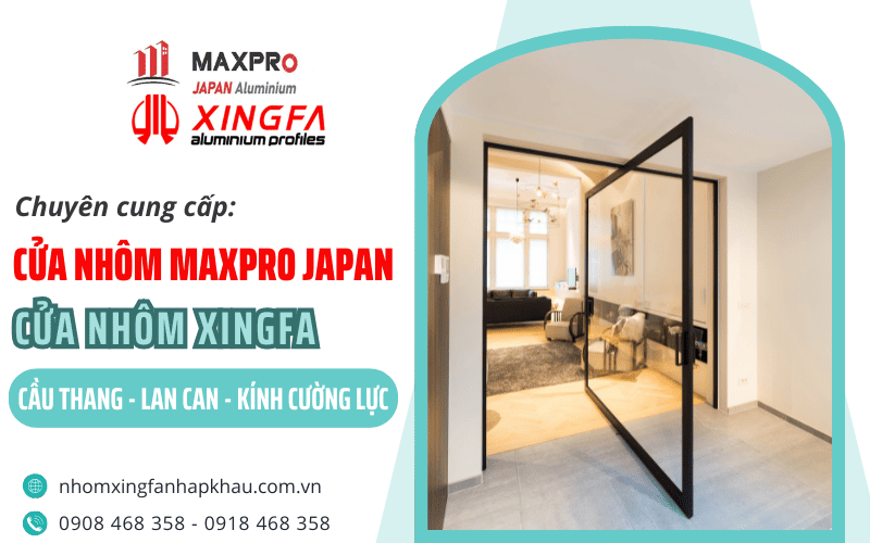 Cửa nhôm kính cao cấp