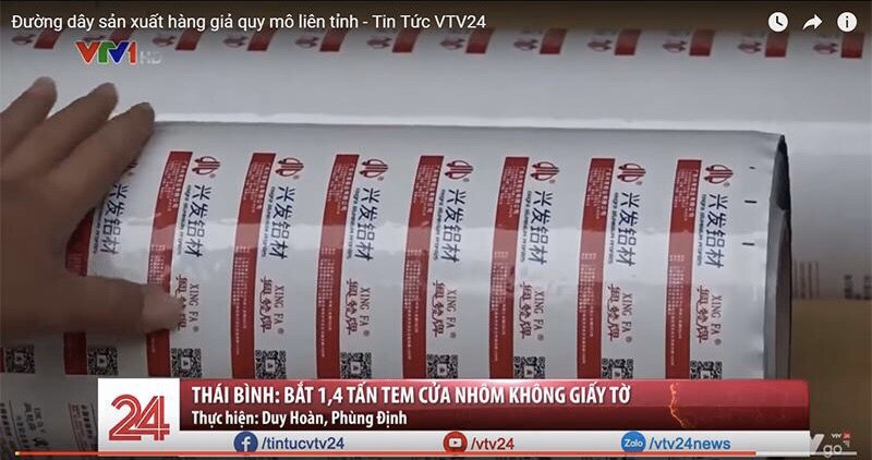 Tem Nhôm Xingfa Giả