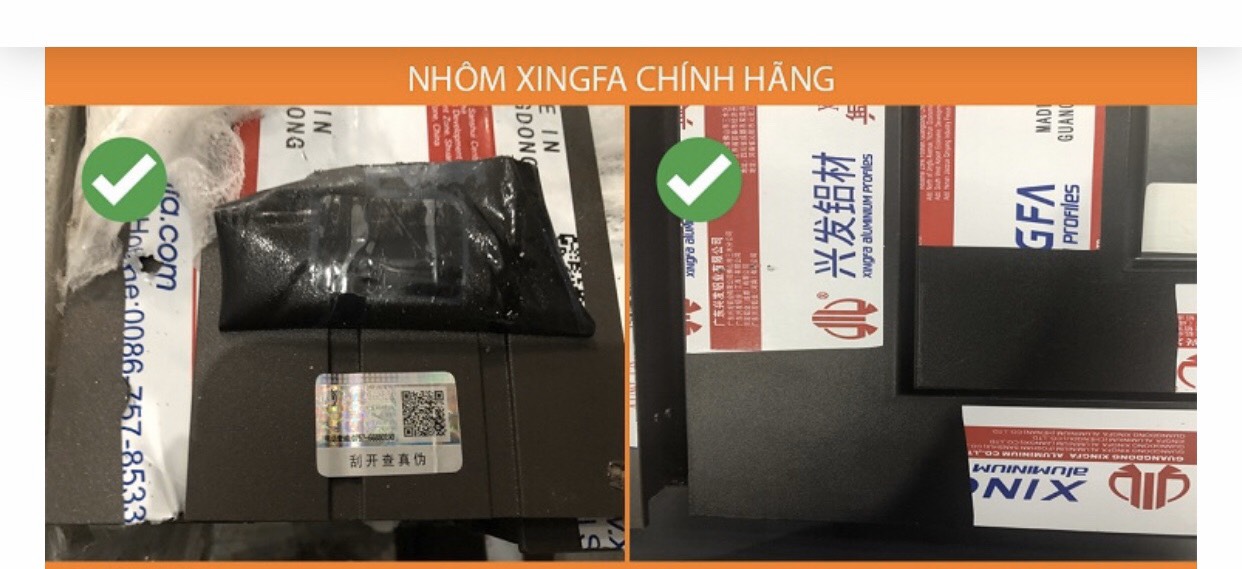 Nhôm Xingfa Chính Hãng