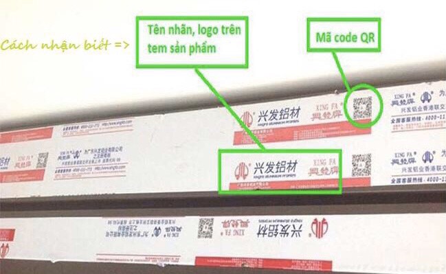 Cách Phân Biệt Nhôm XINGFA chính hãng