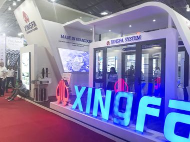 Nhôm Xingfa ra mắt tại Triển lãm vật liệu xây dựng quốc tế Hồ Chí Minh