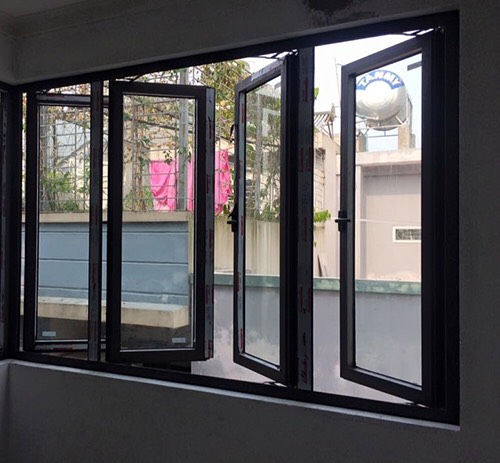 CỬA SỔ MỞ QUAY 4 CÁNH NHÔM MAXPRO HIỆN ĐẠI