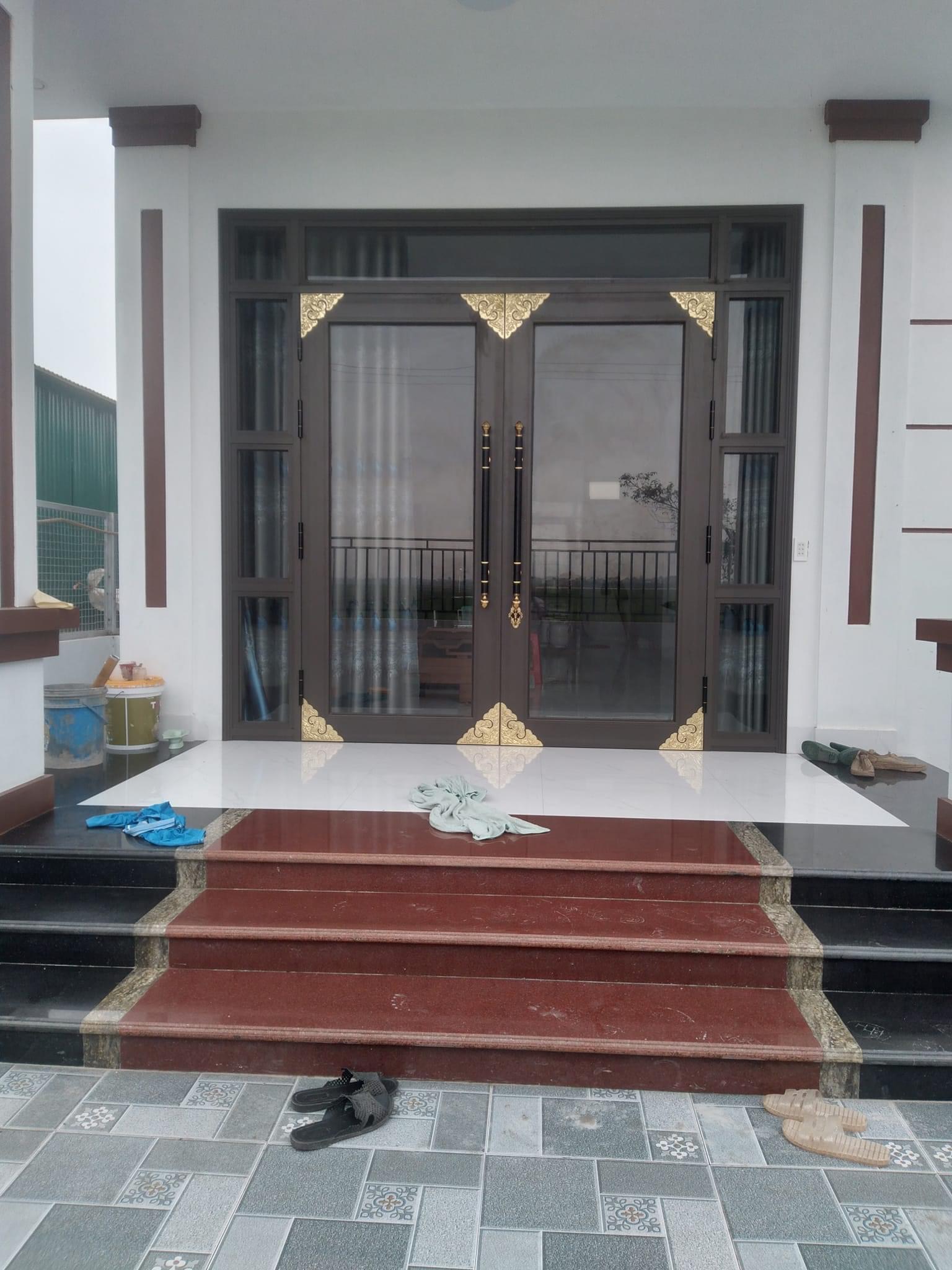 CỬA THỦY LỰC 2 CÁNH KẾT HỢP NAN ĐỒNG XUNG QUANH